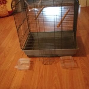 Parakeet bird cage